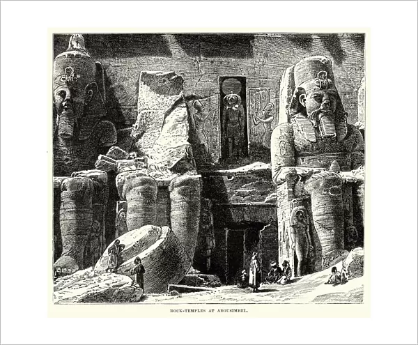 Ancient Egypt - Rock Temples at Abu Simbel