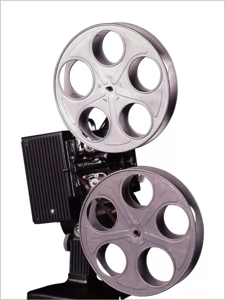 Burke  /  Triolo Productions, Circle, Cut Out, Entertainment, Film Projector, Film Reel