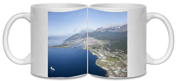 Aerial View of Ushuaia