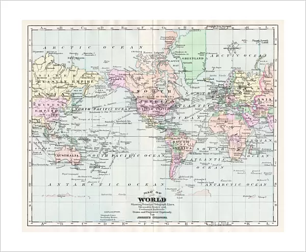 Map of the World 1894