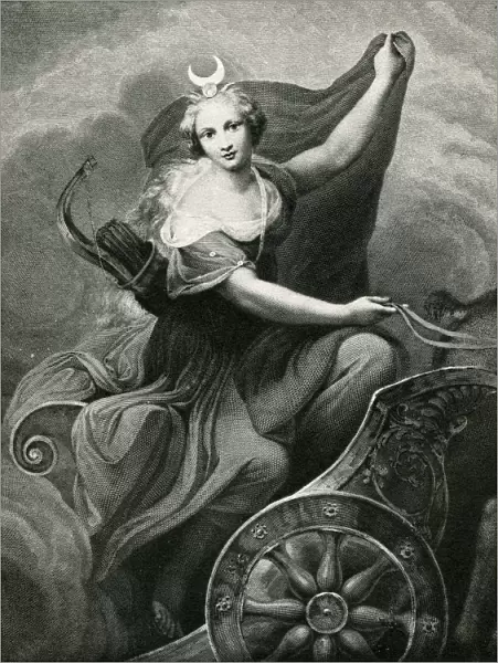 Diana In A Chariot