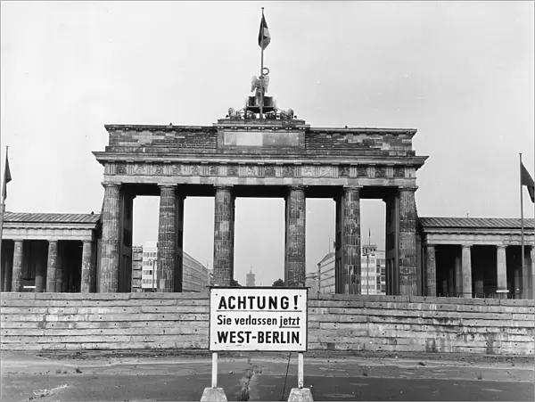 Brandenburg Gate 1966