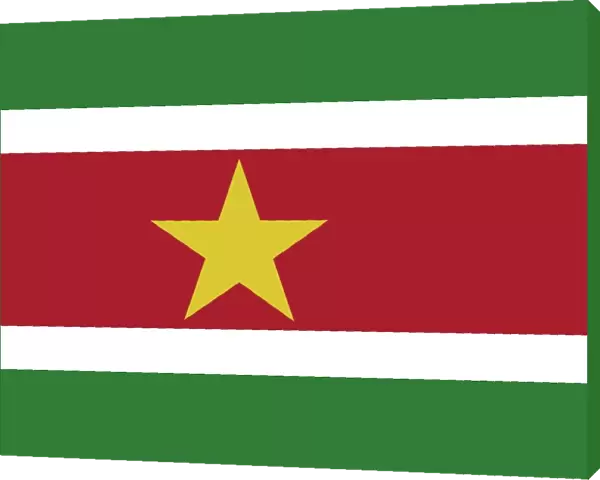 Flag Suriname