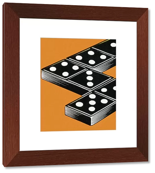Dominoes. http: /  / csaimages.com / images / istockprofile / csa_vector_dsp.jpg