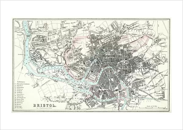 Map of Bristol