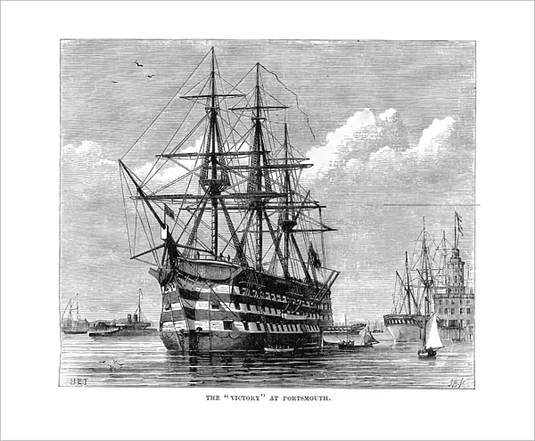 HMS Victory at Portsmouth
