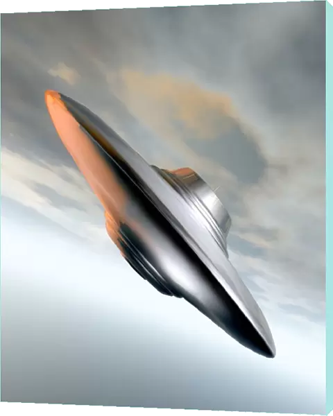 Flying saucer, artwork
