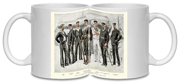 Petty Officers and Seamen of the Royal Navy, 1891