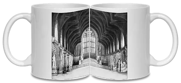 Antique photograph of London: Westminster Hall