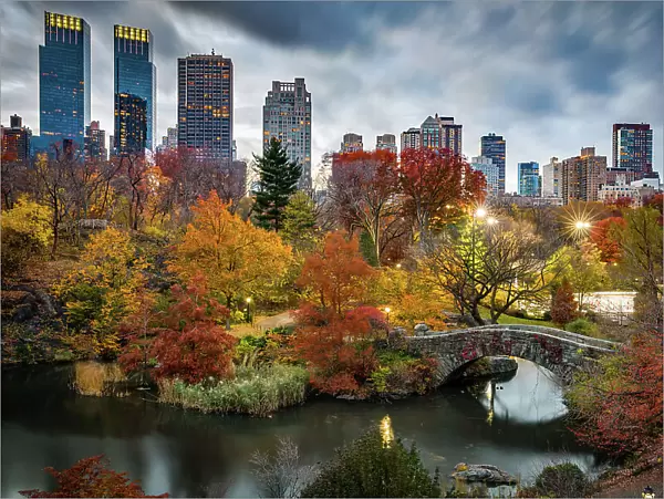 New York Central Park during Autumn