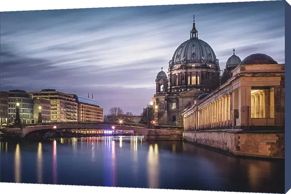 Dawn, Berlin Cathedral, Berlin, Germany