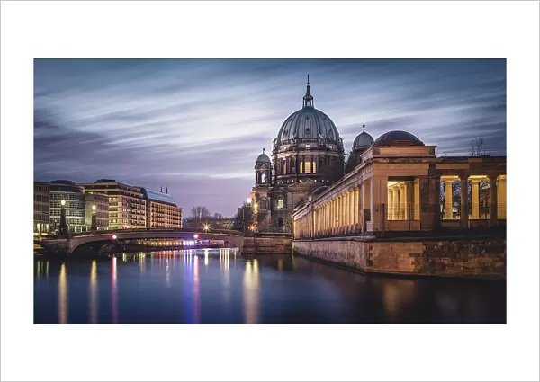 Dawn, Berlin Cathedral, Berlin, Germany