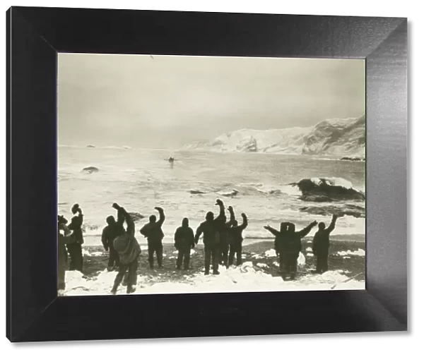 Saved. Photographer: Frank Hurley. Expedition: Imperial Trans-Antarctic Expedition 1914-17