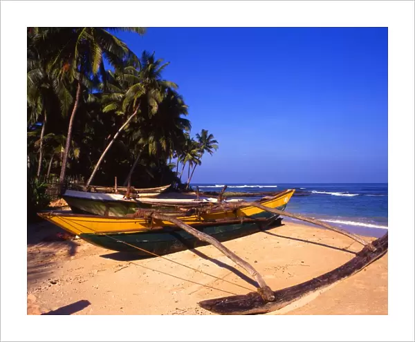 Beach at Beruwala, Sri Lanka