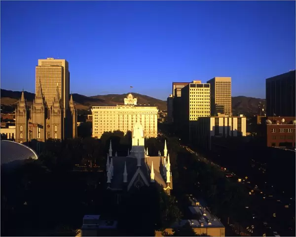 USA Mormon Temple Salt Lake City
