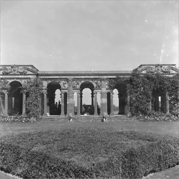 The Italian gardens at Hever Castle. 1938