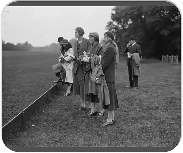 At the Ranelagh Horse and Polo Pony Show. Miss Dorothy Lawson, Mrs John Lawson