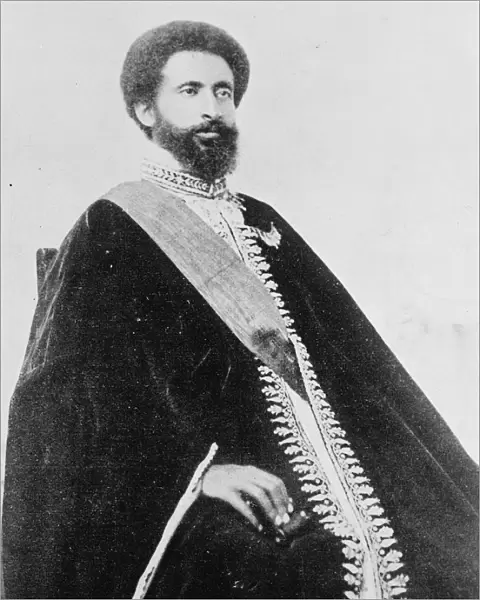 Ras Tafari Abyssinian Regent and Heir Apparent 17 July 1923