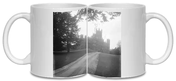 Highclere Castle, Newbury, Country residence of Lord and Lady Carnarvon. 11 April