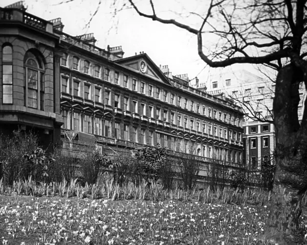 The Adelphi Terrace, seen from the embankment, London