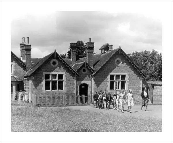 A small village school in the Weald of Kent 31st June 1953 was typical of many other