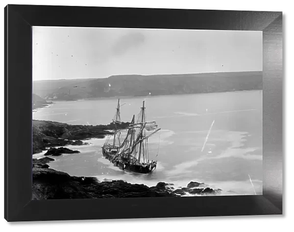 The ship, Bay of Panama, Falmouth, Cornwall. March 1891