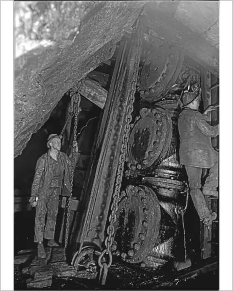 Carn Brea Mine, Illogan, Cornwall. Around 1900