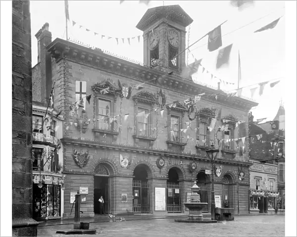 Boscawen Street, Truro, Cornwall. June 1911