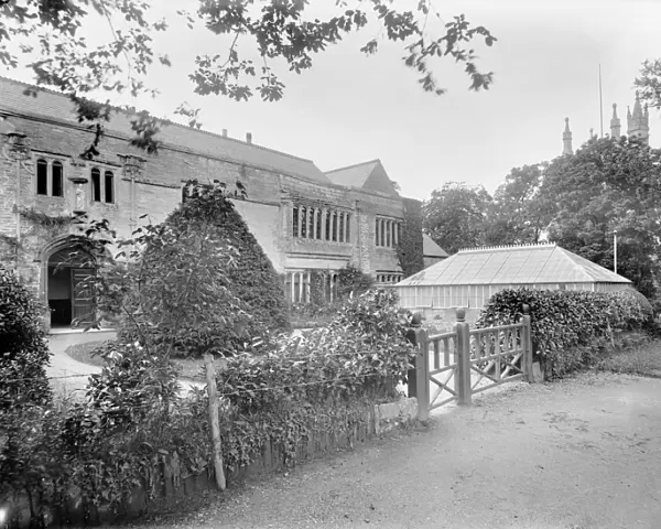 Lanherne Convent, St Mawgan in Pydar, Cornwall. 1906