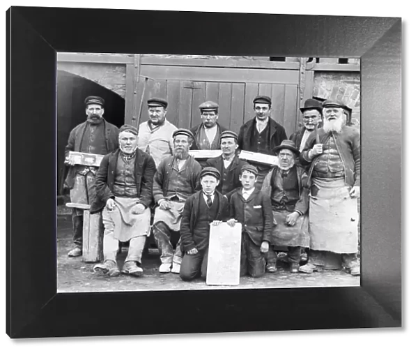 Carvedras Smelting Works, Truro, Cornwall. Around 1892