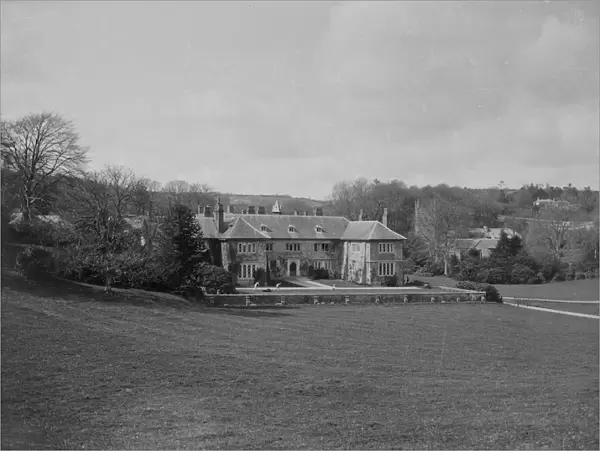 Morval House, Morval, near Looe, Cornwall. Around 1890