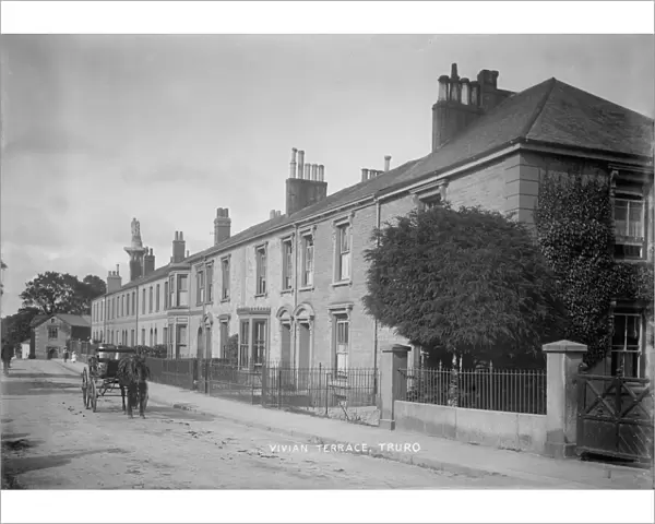 Vivian Terrace, Falmouth Road, Truro, Cornwall. Probably early 20th century