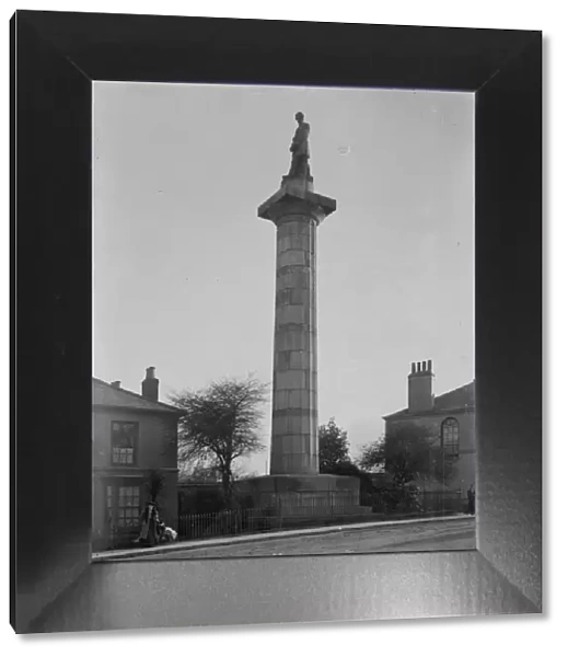 The Lander Monument, Lemon Street, Truro, Cornwall. Probably early 1900s