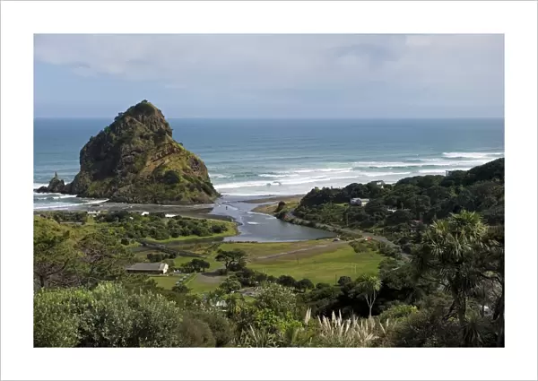 New Zealand-Nature-Piha Beach