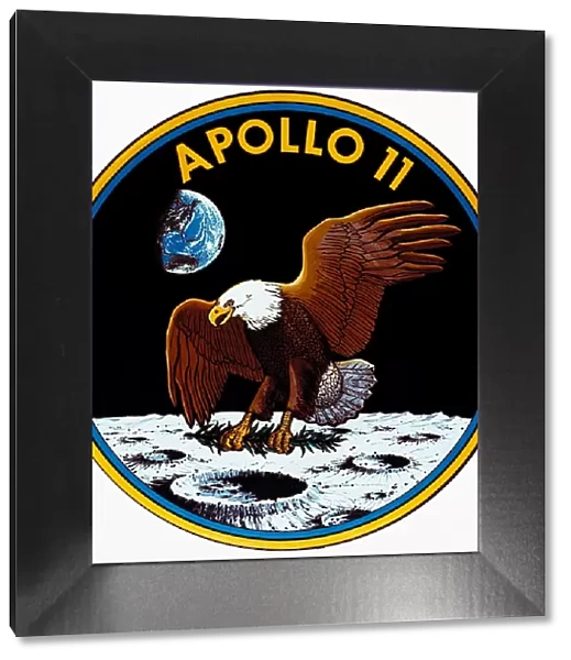 Space-Moon-Apollo Xi-Insignia