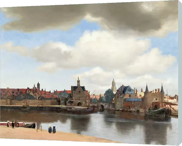 View of Delft, c. 1660-61 (oil on canvas)