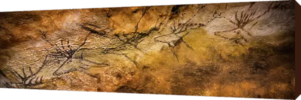 Lascaux cave painting, Bordeaux, France (photo)