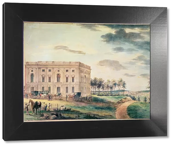 A View of the Capitol of Washington before it was Burnt Down by the British, c. 1800