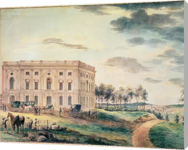 A View of the Capitol of Washington before it was Burnt Down by the British, c. 1800