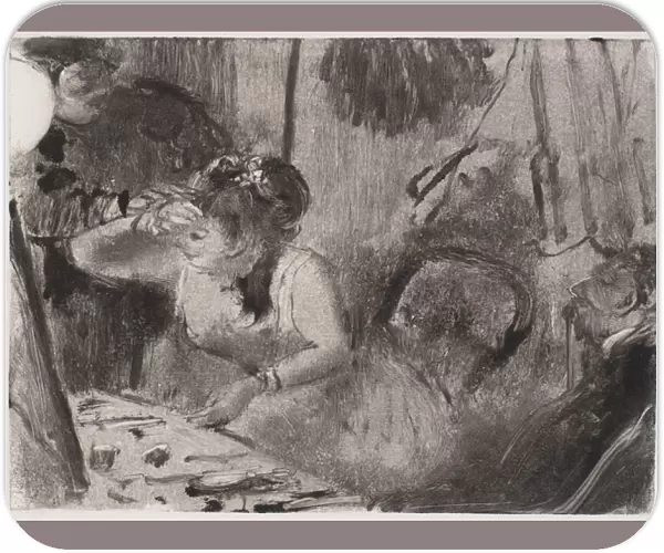 Intimacy, c. 1877-80 (monotype in black)