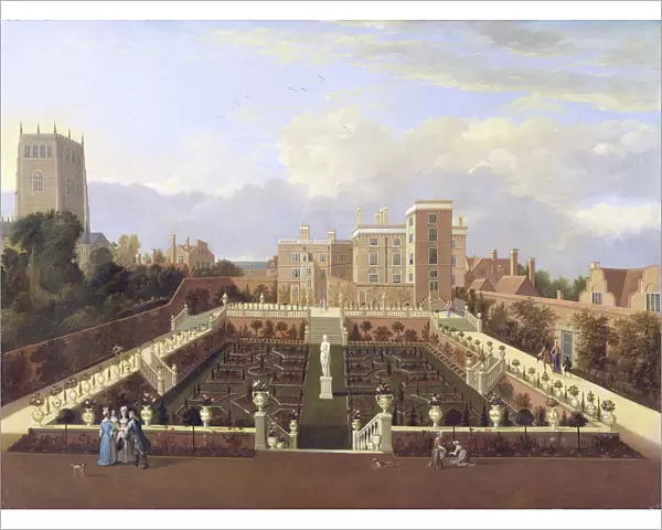 Pierrepont House, Nottingham, c. 1708-13 (oil on canvas)