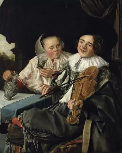 Merry Company, 1630 (oil on canvas)