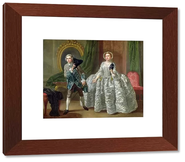 David Garrick and Mrs Pritchard in The Suspicious Husband by Benjamin Hoadley
