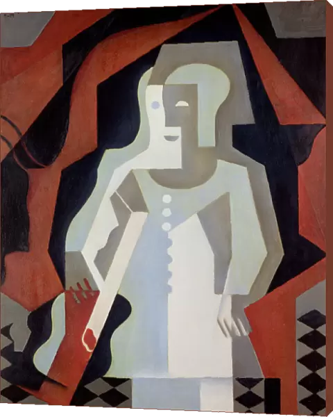Pierrot, 1919 (oil on canvas)