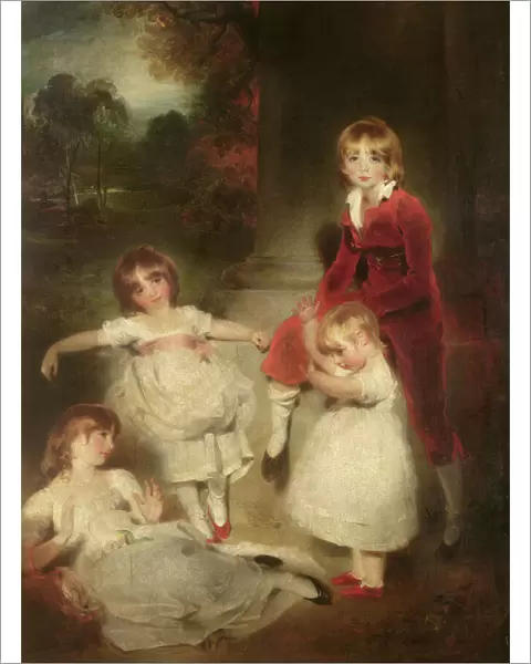 The Children of John Angerstein (1735-1823) (oil on canvas)