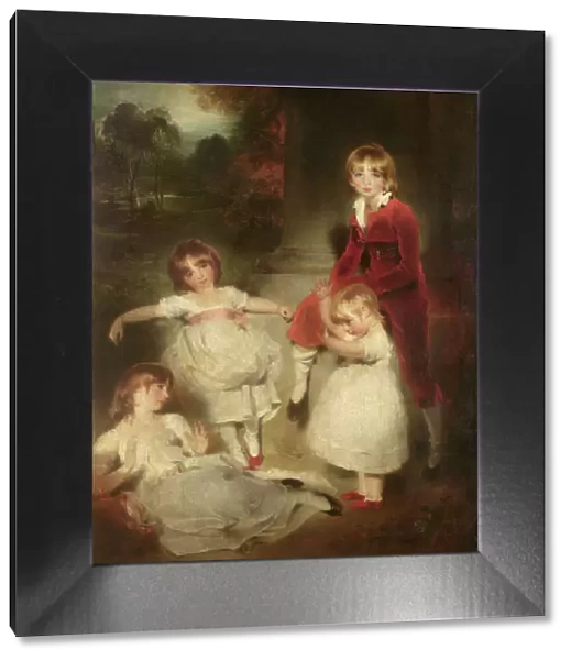 The Children of John Angerstein (1735-1823) (oil on canvas)