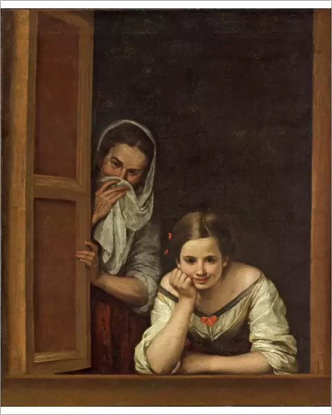 Women from Galicia at the Window, c. 1655-1660 (oil on canvas)