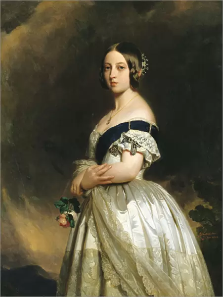 Queen Victoria (1837-1901) 1842 (oil on canvas)