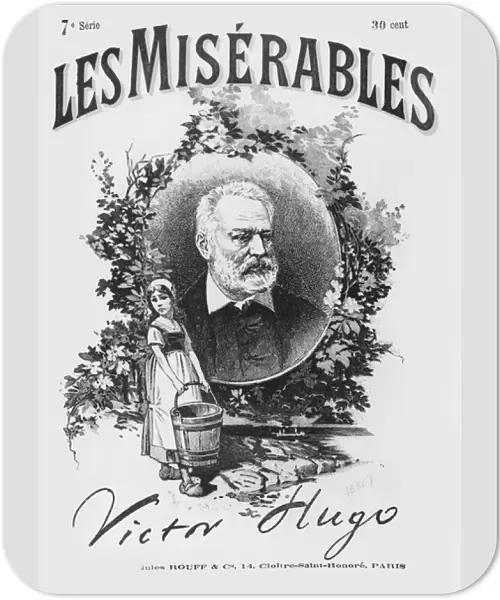 Titlepage of the first edition of Les Miserables by Victor Hugo (1802-85)