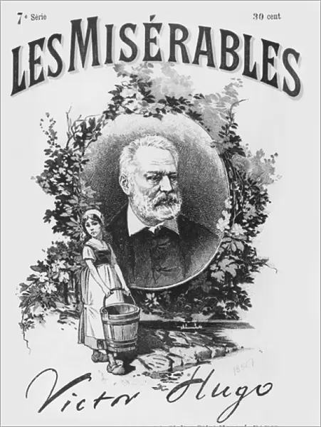 Titlepage of the first edition of Les Miserables by Victor Hugo (1802-85)